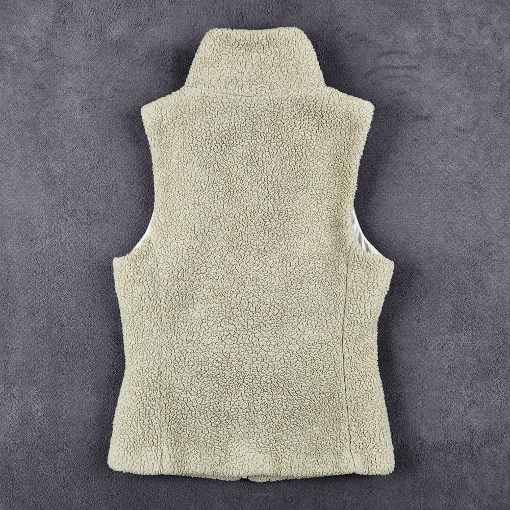 Patagonia Los Gatos Vest Womens XS El Cap Khaki Sherpa Fleece Full Zip 25216‎ - Picture 5 of 11